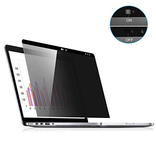 Privacy Screen Filter for MacBook Pro 15 Inch 2020 2019 2018 2017 2016 Released Model A1707 A1990 with Touch Bar Anti Glare Screen Protector