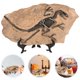 thumbnail image 2 of GOOHOCHY Juego de decoraciones de fósiles de dinosaurio, espécimen de dinosaurio simulado, adorno fósil, 1 Juego, 2 of 8