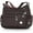 Coffee, variant on Crossbody Bag for Women Nylon Shoulder Purse Roomy Large Capacity Travel Purse Lightweight Messenger Satchel
