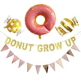 thumbnail image 2 of Kit de decoración para fiesta de cumpleaños con forma de donut, pancarta con temática de donuts y globos de látex. Donut Grow Up-F, 2 of 7