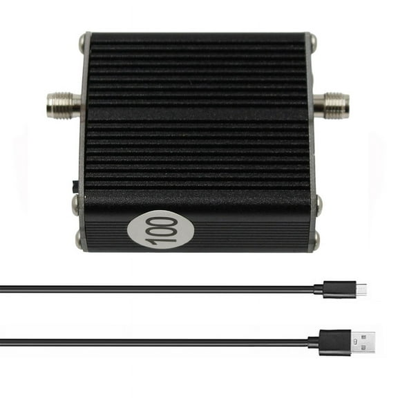 2-In-1 Air Frequency Converter Aviation Band Frequency Conversion to Short Wave Converter High Impedance Amplifier 100M