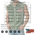 thumbnail image 2 of WTOBBY Men's Summer Patriotic Independence Day Printed Sports Vest With Button And Pocket Sleeveless Style Lightweight Breathable For Running Training Summer Festive Activities,Dark Green 2XL, 2 of 4