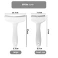 thumbnail image 2 of Zoowhale Cat Hair Thinner, All Purpose Curved Hairs Removal Comb, Reusable Cleaning Cat Supplies (green, Large), 2 of 7