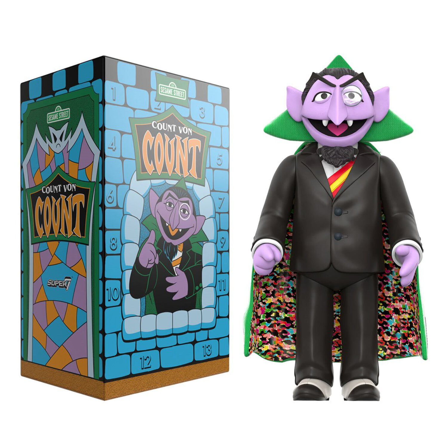 Sesame Street Count von Count SuperSize 15-Inch Vinyl Figure