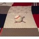 thumbnail image 5 of Lindo cojín decorativo redondo de felpa para el hogar, la oficina o el sofá. Cojín de respaldo de peluche creativo con diseño de béisbol., 5 of 5