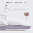 thumbnail image 2 of DreamFit® Solo Pillow (1 Insert) with Washable Cover, DreamComfort™ Collection - King, 2 of 4