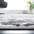 thumbnail image 4 of SAFAVIEH Jasper Mercia Abstract Overdyed Area Rug, Black/Ivory, 4' x 6', 4 of 8