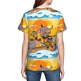 thumbnail image 7 of Wukai Animals on Noah's Ark1 Youth Unisex Short Sleeve T-Shirt for Boys, Girls, Teens, and Kids-X-Small, 7 of 7