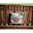 thumbnail image 2 of Coussin Décoratif Lhasa Apso Luau, 2 of 6