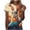 S0-Yellow, variant on Womens Easter Tops Bunny Egg Casual Short Sleeve Holiday T Shirts Crewneck Top Spring Vacation Clothes 3XL