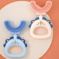 thumbnail image 4 of Cepillo de dientes en forma de U Inteprter 360 grados Rosa Azul, 4 of 6