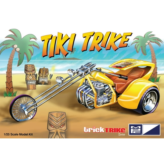 MPC Skill 2 Model Kit Tiki Trike "Trick Trikes" Series 1/25 Scale Model