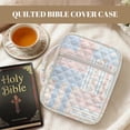 thumbnail image 3 of Yuyamidu Flowers Bible Cover Case for Women Adorable Bible Tote Bags Organizer Quilted Carrying Case Study Supplies Accessories Christian Gifts for Women, 3 of 8
