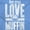 Carolina Blue, variant on Cute Valentines Day Be My Love Muffin Women's Graphic T Shirt Tees Brisco Brands L