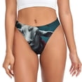 thumbnail image 1 of Fotbe Surrealist Goat Tanga Sin Costuras para Mujer con Estampado – Panties Invisibles, Transpirables y Cómodos para Uso Diario-XX-Large, 1 of 6