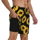 thumbnail image 2 of Balery Sunflower 6 Bañador para hombre, shorts de playa de secado rápido con entrepierna y forro de compresión-Large, 2 of 6