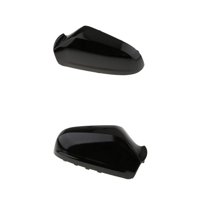 Cubierta De cubierta Del Espejo Del Ala Izquierda / Derecha Negro Brillante Para Zulema Cubierta de la tapa de la cubierta del espejo del ala