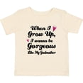 thumbnail image 3 of Inktastic Gorgeous Like My Godmother Girls Baby T-Shirt, 3 of 5