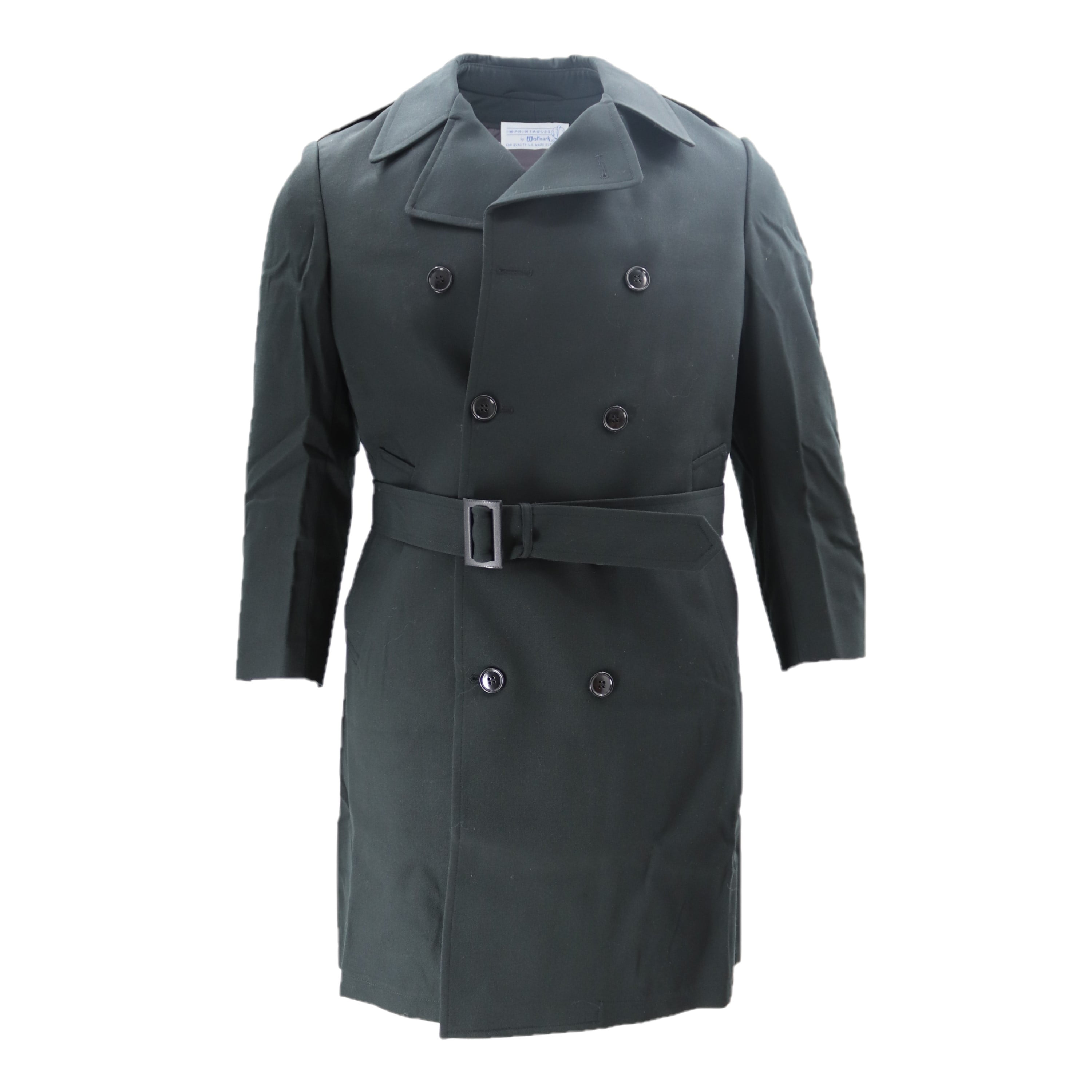 Canadian Military Wool Raincoat W/ Removable Liner Made in Canada