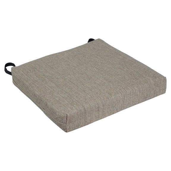 Blazing Needles 20-inch by 19-inch Premium Olefin Outdoor Chair Cushion