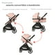 thumbnail image 4 of Carriola para Bebé convertible a Bambineto y Autoasiento Sistema De Viaje D'Bebé Travel System King Rosa, 4 of 7