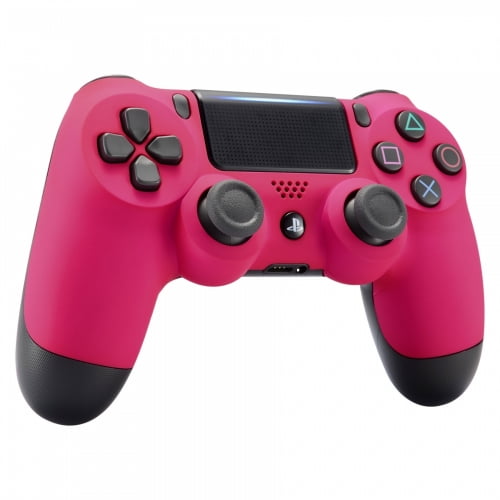 Ps4 Dualshock Playstation 4 Wireless Controller Custom Soft Touch New Model Pink Walmart Com Walmart Com