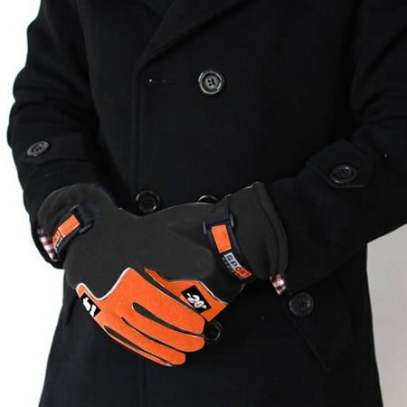 

Ice Skating Gloves Breathable Work Gloves Cotton Womens Gloves Touch Screen Gloves Large Gloves Cloth Mens Gloves Adult Warm Winter Gloves G One Size