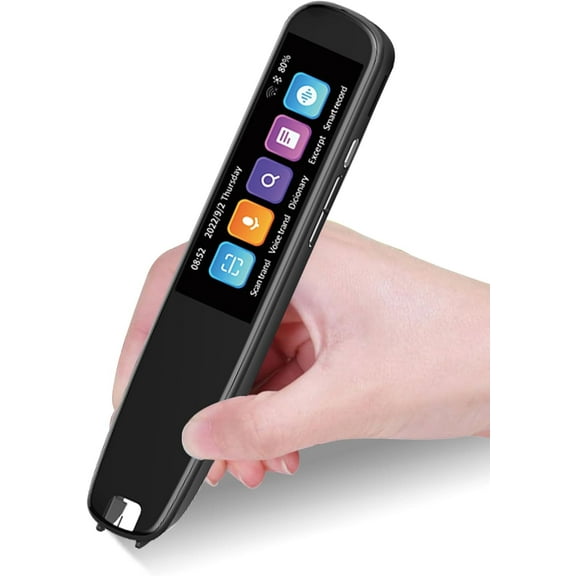 Translation scanning reading pen, language translation pen, text-to-speech device, suitable for language learners, business travel, electronic dictionary