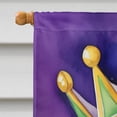 thumbnail image 3 of Beagle King of Mardi Gras House Flag 28 in x 40 in, 3 of 7