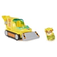 thumbnail image 3 of Paw Patrol: Aqua Pups - Rubble Con Vehiculo Acuatico amarillo Estándar, 3 of 4