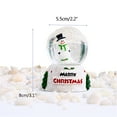 thumbnail image 4 of Small Snow Globe Vintage Snowman Christmas Decor, Lighted Christmas Decor Gifts Snowglobes Christmas, Christmas Decoration Gift Fall Snow Globe, 4 of 7