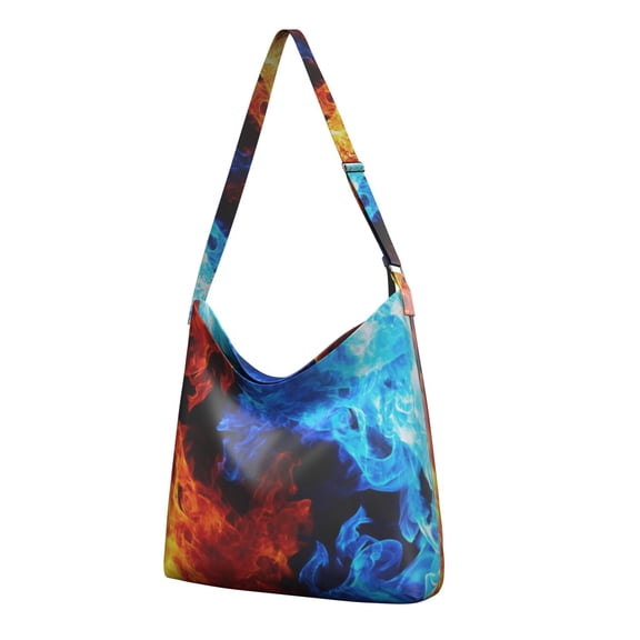 Geometric Minimalist Travel Sling Bag - Stylish Lightweight Crossbody Purse for Women with Spacious Interior
