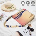 thumbnail image 2 of Cactus Desert Canvas Handbag Cross Body Shoulder Purse Bag Tote Women's Handbag for Women Men, 2 of 5