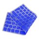 thumbnail image 5 of Piel de la película de la etiqueta engomada de de la de la de la del del -inglés de silicona Azul, 5 of 6
