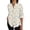 Multicolor, variant on QASIEATN Summer Lightweight Blouses 3/4 Long Sleeve Shirts for Women V Neck Casual Fit Work Tops