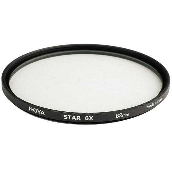 Hoya 82mm Creative Star 6X Cross Screen Glass Filter