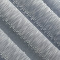 thumbnail image 6 of Archaeo Fringe Stripe 100% Cotton Grommet Top Curtain, 50"x96", 50"x96", Blue, 6 of 6