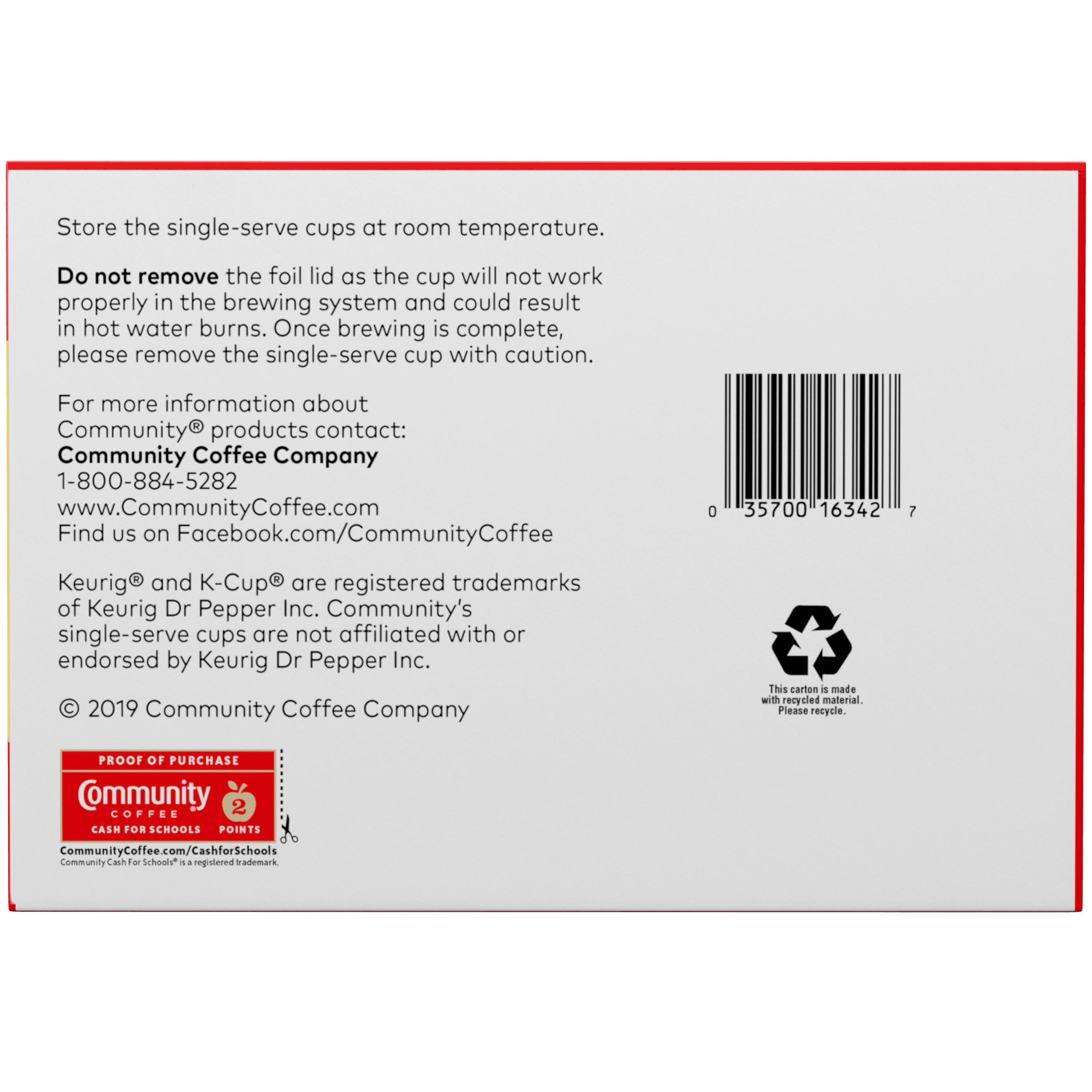 Community Coffee Single-Serve Cups CafÃ© Special, 36 Count