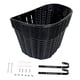 thumbnail image 5 of Cesta para bicicleta, portaequipajes para bicicleta, cesta delantera para bicicleta, cesta de almacenamiento para exteriores negro, 5 of 9