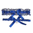 thumbnail image 1 of Liga de boda Yashi Azul liga de piernas de novia encaje, 1 of 3