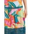 thumbnail image 2 of Time and Tru Women’s Tiered Maxi Skirt with Lace Trim, 2 of 5