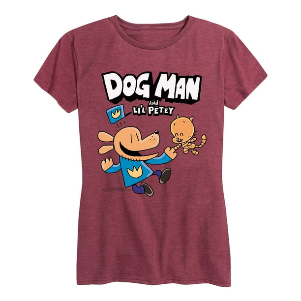 Dog Man - Dog Man And Lil Petey - Women's Short Sleeve Graphic T-Shirt