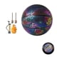 thumbnail image 2 of Advancent Baloncesto holográfico que brilla intensamente, baloncesto reflectante, juego nocturno, baloncesto con bomba de inflado para cancha de Deportes y aire libre Advancent OD005013-00, 2 of 6