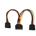 thumbnail image 4 of Cable de alimentación SATA de clavija, cable adaptador SATA Cable adaptador de alimentación de disco duro 1 en 2 Cable adaptador optimizado para la excelencia, 4 of 8