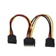 thumbnail image 4 of Cable adaptador SATA 1 en 2 para disco duro de computadora, unidad óptica, línea de extensión de fuente de alimentación, 4 of 14