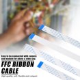 thumbnail image 4 of 3pcs 15 Pin 30cm 50cm 100cm FFC Ribbon Flexible Flat Cable for Pi Module Camera Pi Camera Cable Long Extension Flexible Ribbon Cable, 4 of 9