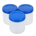 thumbnail image 2 of SHISUYAN White Plastic Sealing Bottle with Lid for Storage Use Durable and Reusable 3pcs, 2 of 9