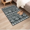 thumbnail image 4 of Moynesa 2'x3' Moroccan Entryway Rug,Black Boho Rugs for Entryway Non-Slip Washable Small Area Rug,Farmhouse Soft Geometric Kitchen Rug Low-Pile Indoor Door Mat Throw Rugs for Entrance Front Door, 4 of 7