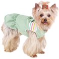 thumbnail image 1 of WILLED Dog Dress for Extra Small Dog, Dogs Dress with Rabbit Ears, Green Dog Dress Female with Checkered Lining Spring, Dog Dress with Leash Ring Summer, Dog Harness Dresses for Girl with Pocket, 1 of 7