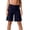 AN15_Navy, variant on Shorts for Women Low Rise Fold Over Short Wide Leg Yoga Pants Y2K Lounge Palazzo Gauchos Pant Navy S